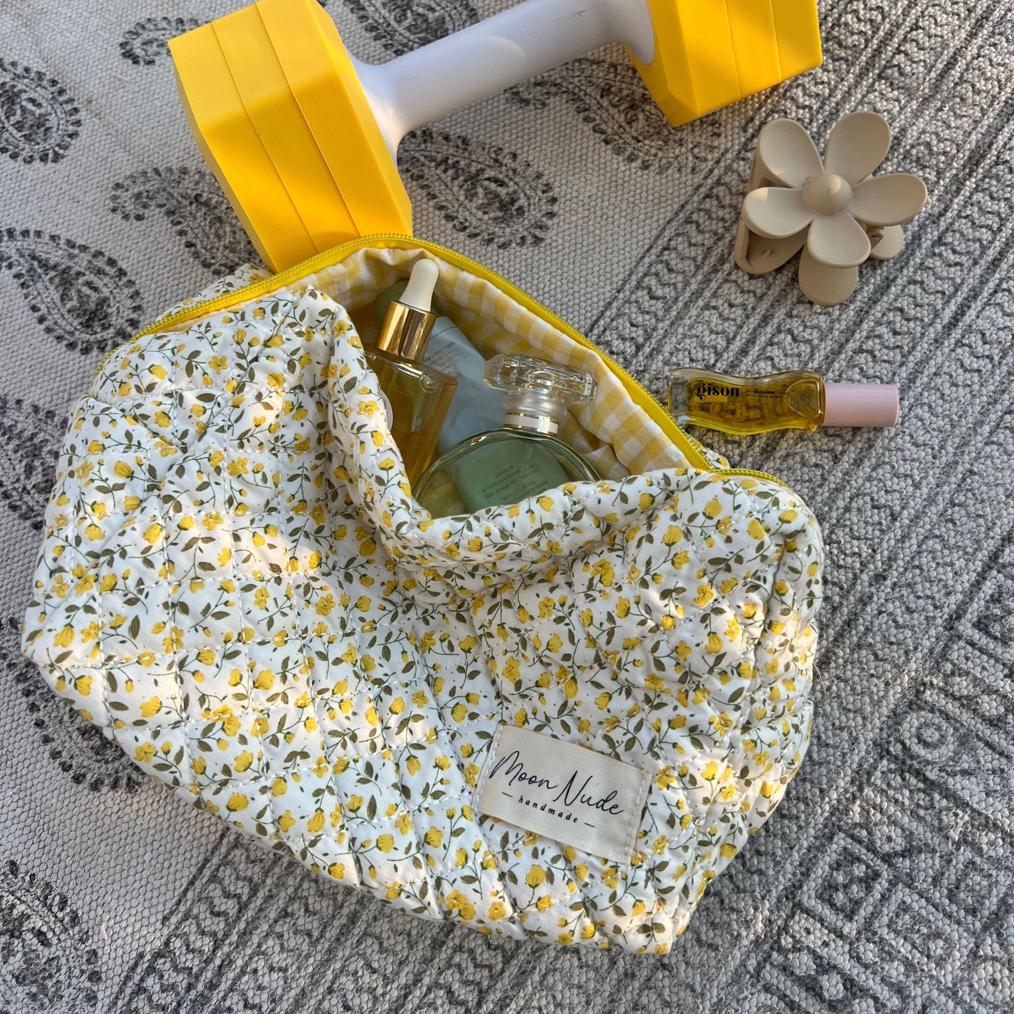 Moon Nude Buttercup Large Makeup Bag