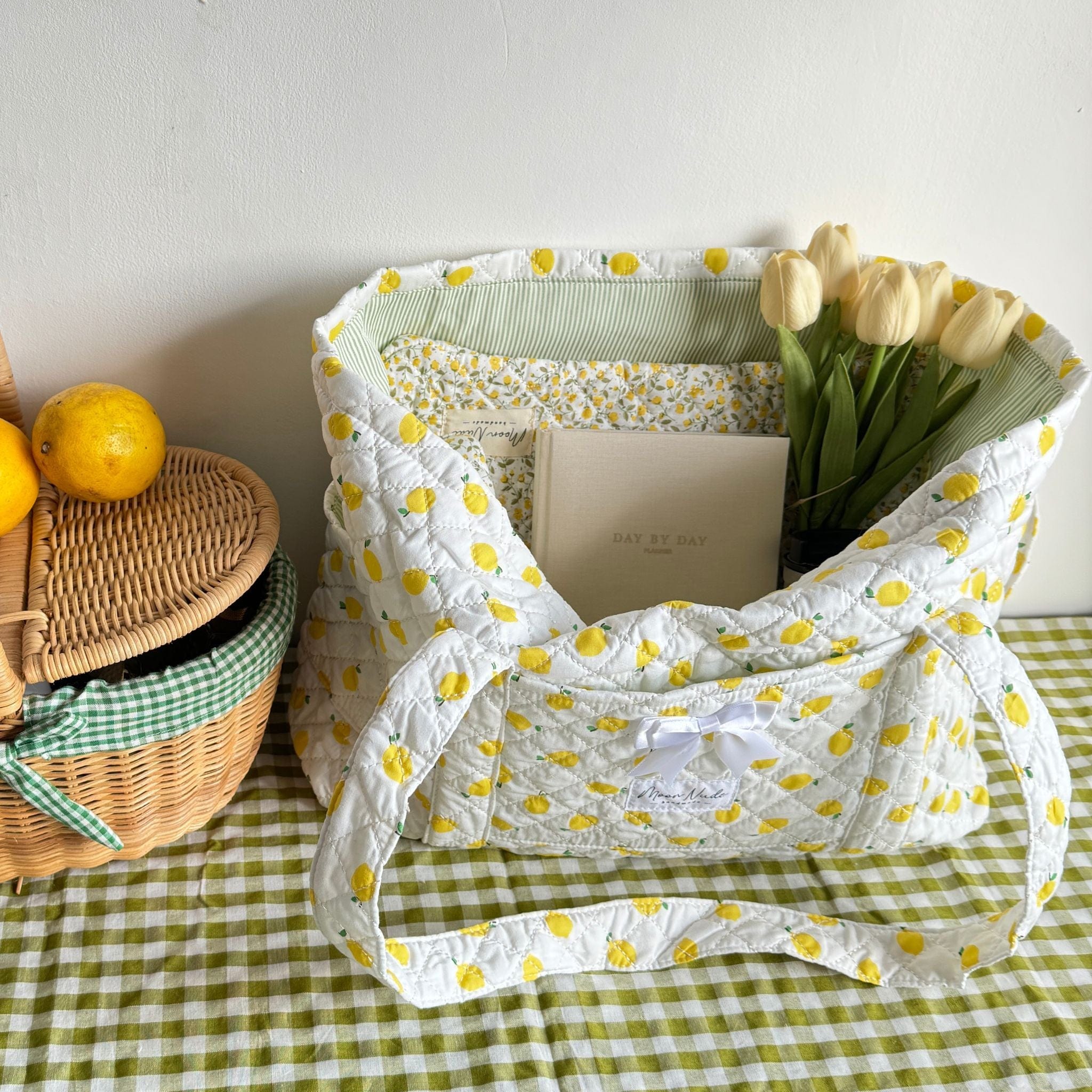 Moon Nude Lemonade Tote Bag
