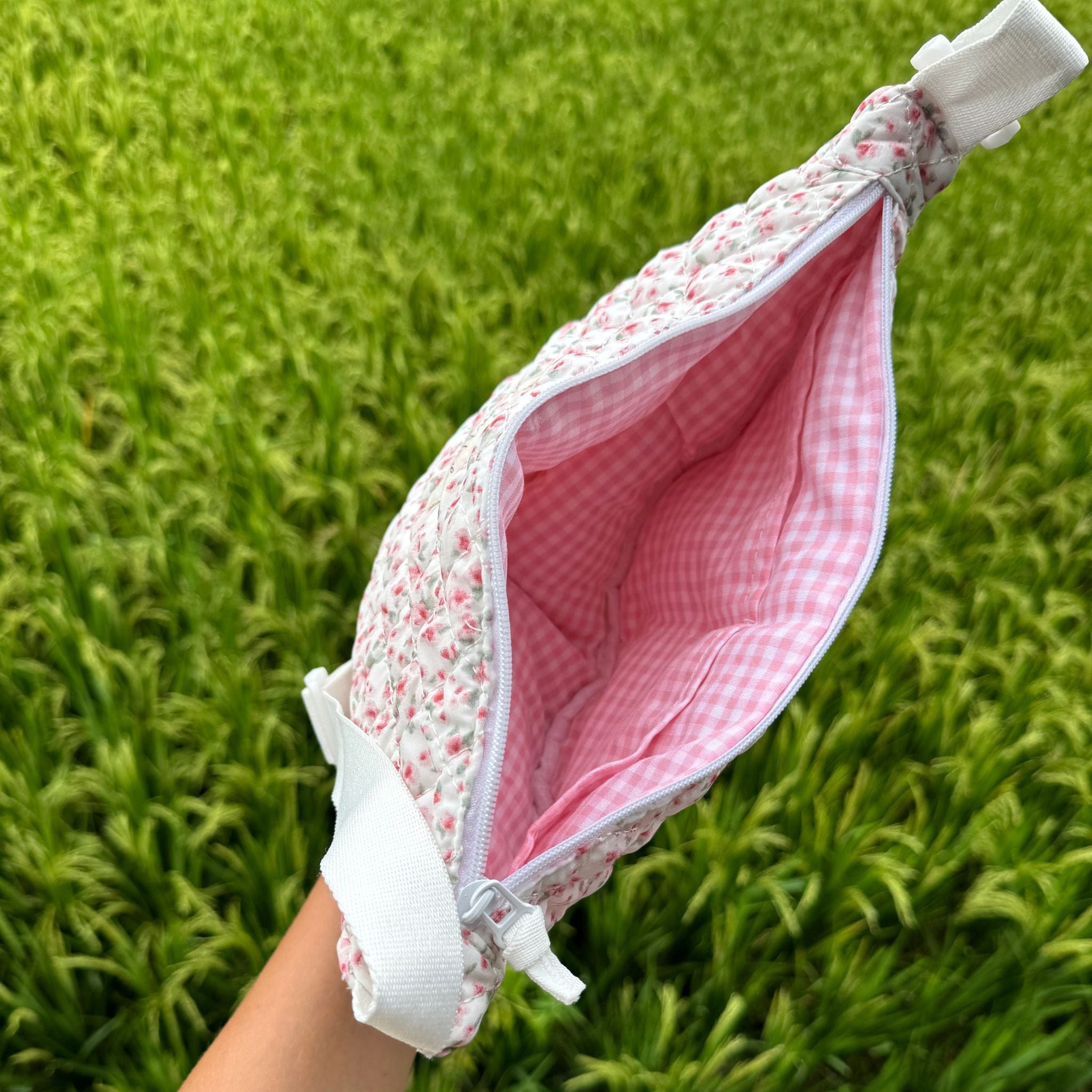 Moon Nude Peony Mini Shoulder Bag