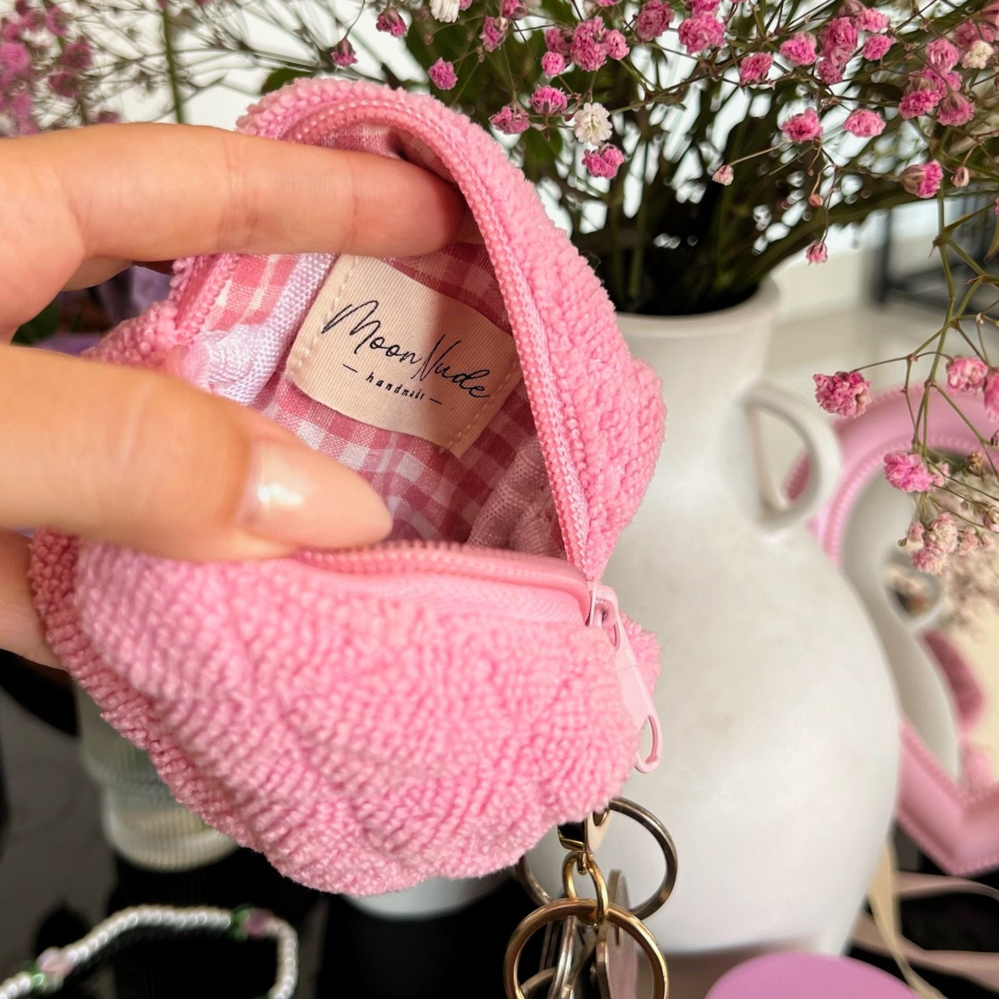 Moon Nude Candy Keychain Bag